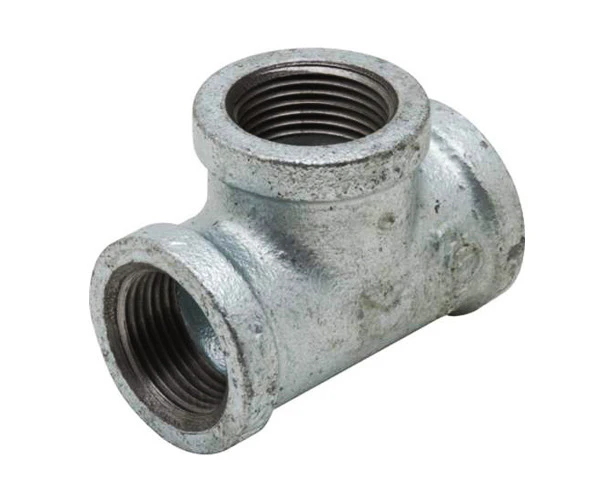 Galvanised Malleable Tee Equal 15mm (1/2 Inch BSP)