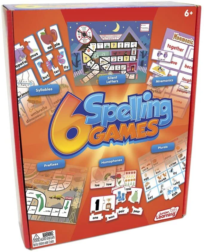 Junior Learning - 6 Spelling Games