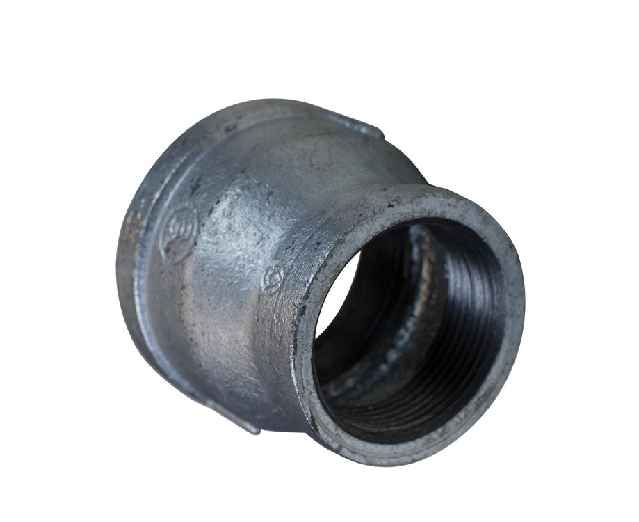 Galvanised Malleable Reducing Socket Female 20 x 15 mm (3/4 x 1/2 Inch BSP)