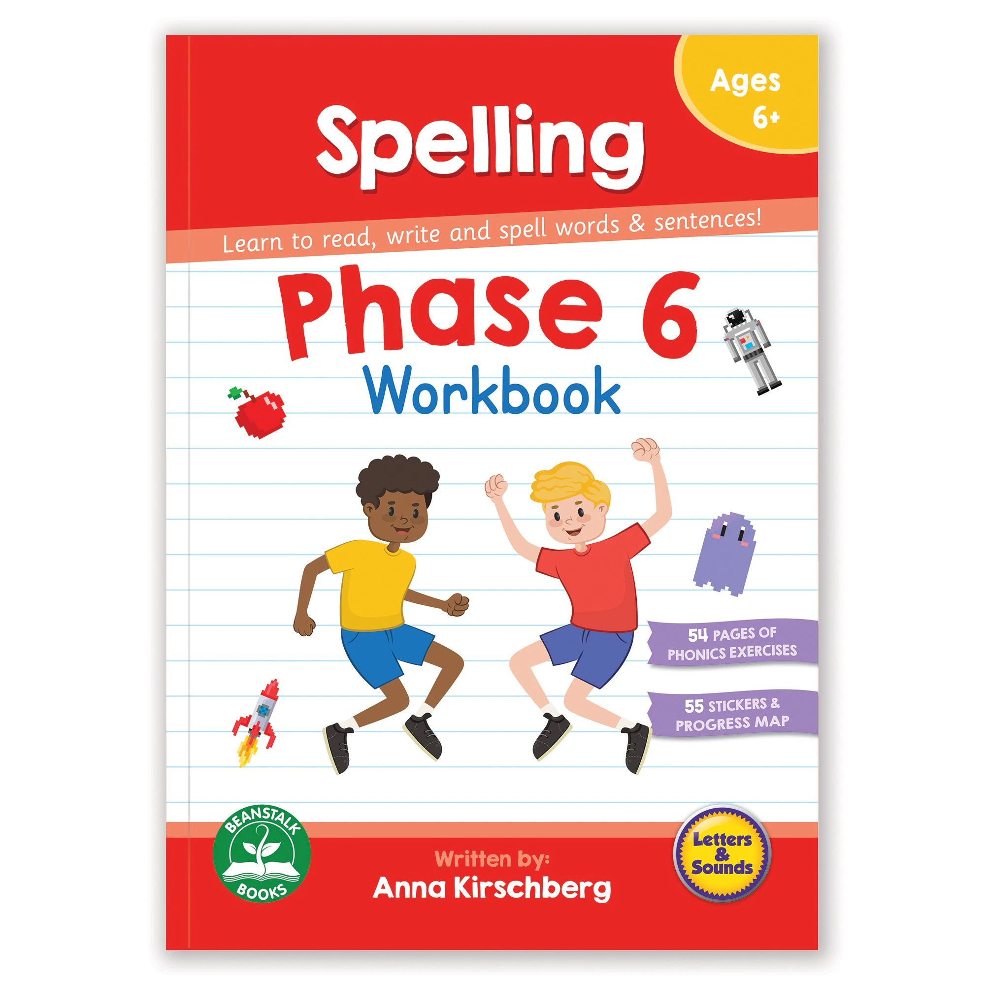 Junior Learning Phase 6 Spelling Decodable Workbook