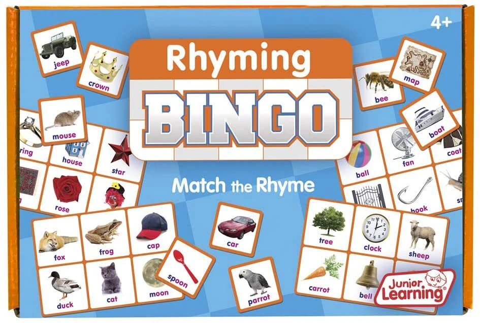 Junior Learning - Rhyming Bingo