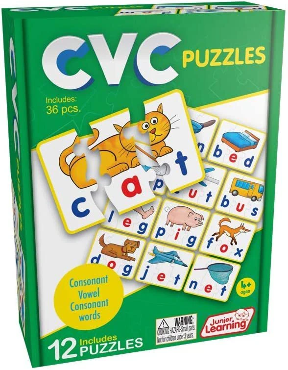 Junior Learning - CVC Puzzles