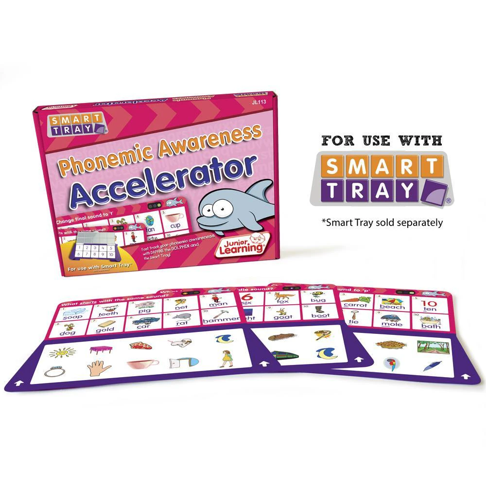 Junior Learning Phonemic Awareness Accelerator - Smart Tray Teaching Resource