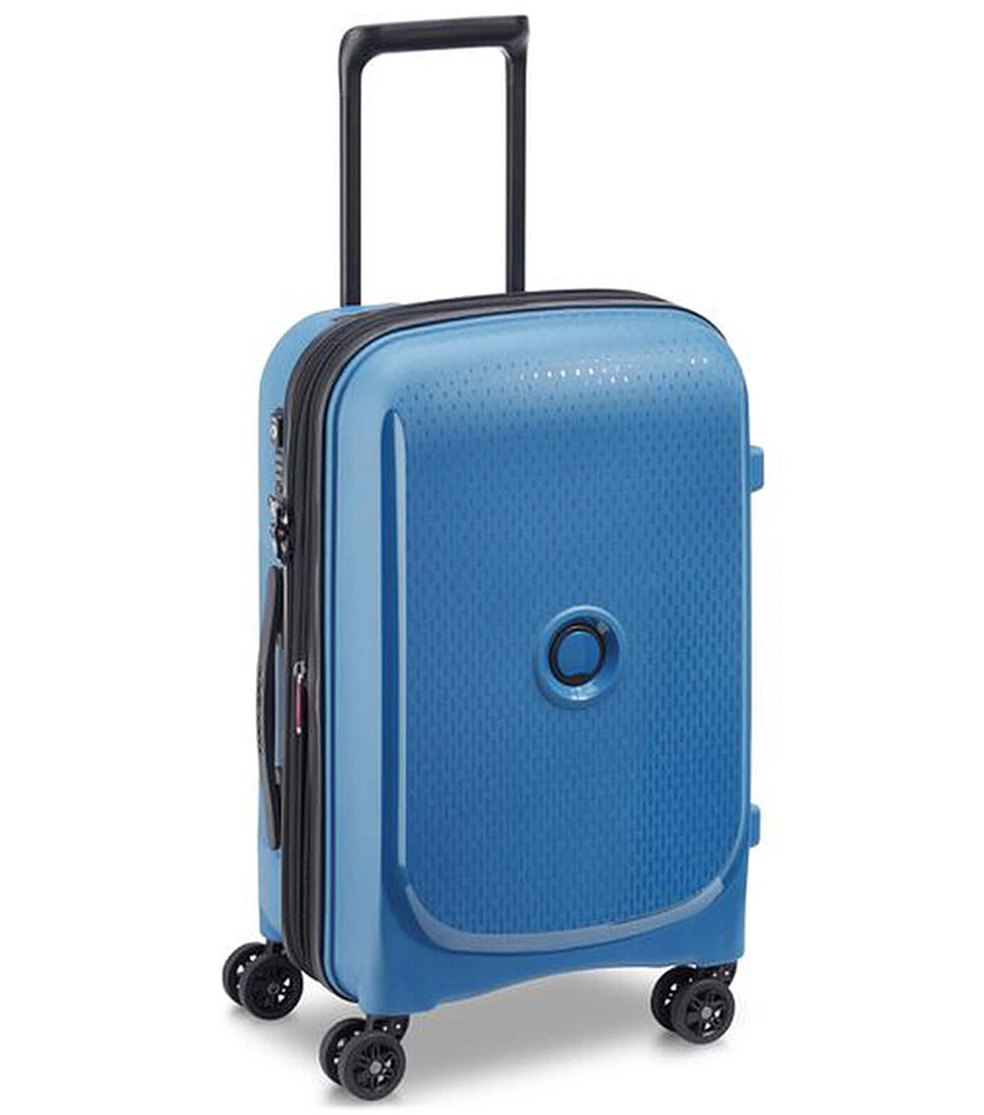 Delsey Belmont Plus 55 cm Expandable Cabin Suitcase - Zinc Blue