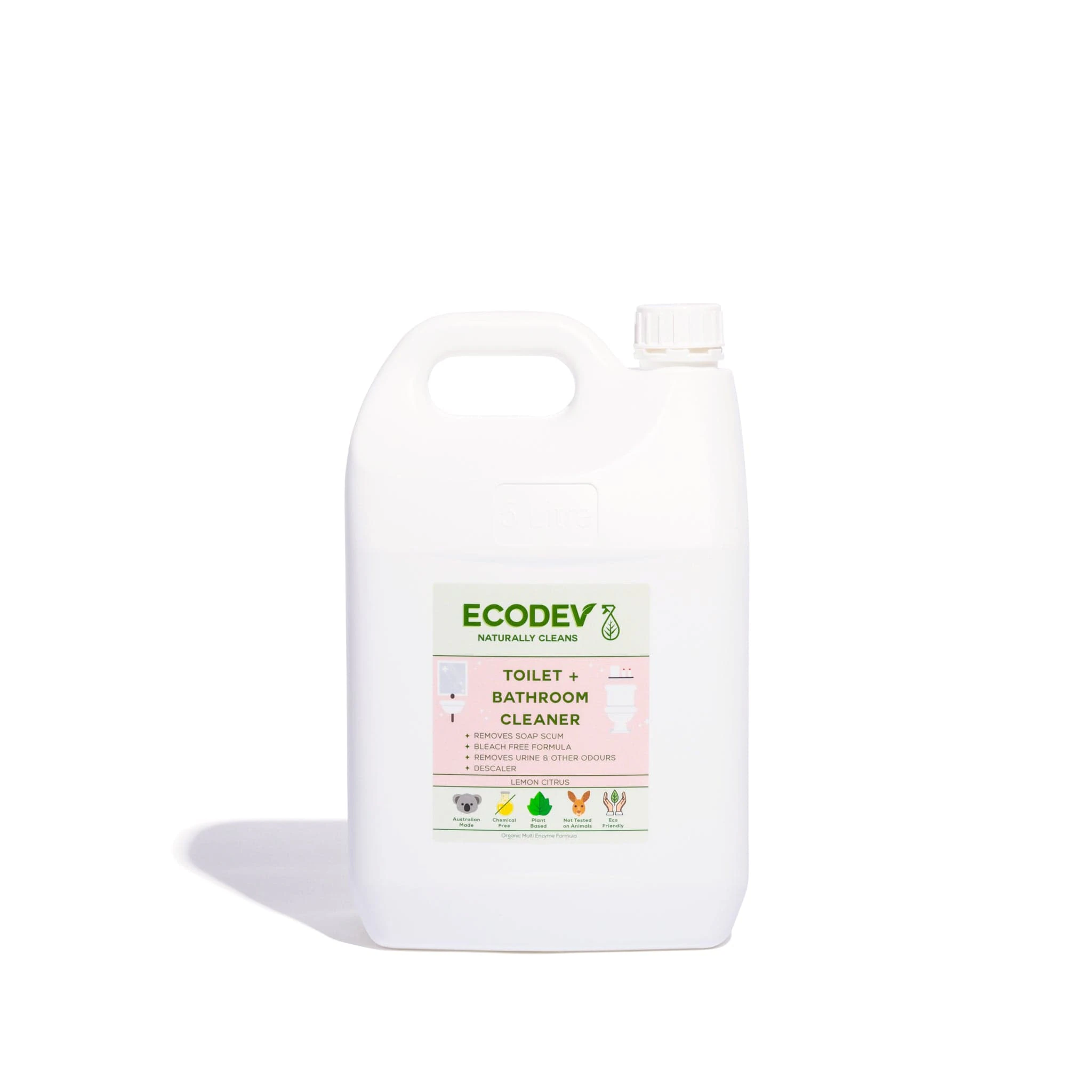 Ecodev Toilet/Bathroom Cleaner 5 Litres