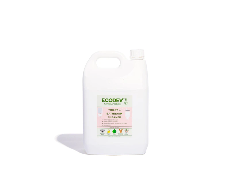 Ecodev Toilet/Bathroom Cleaner 5 Litres