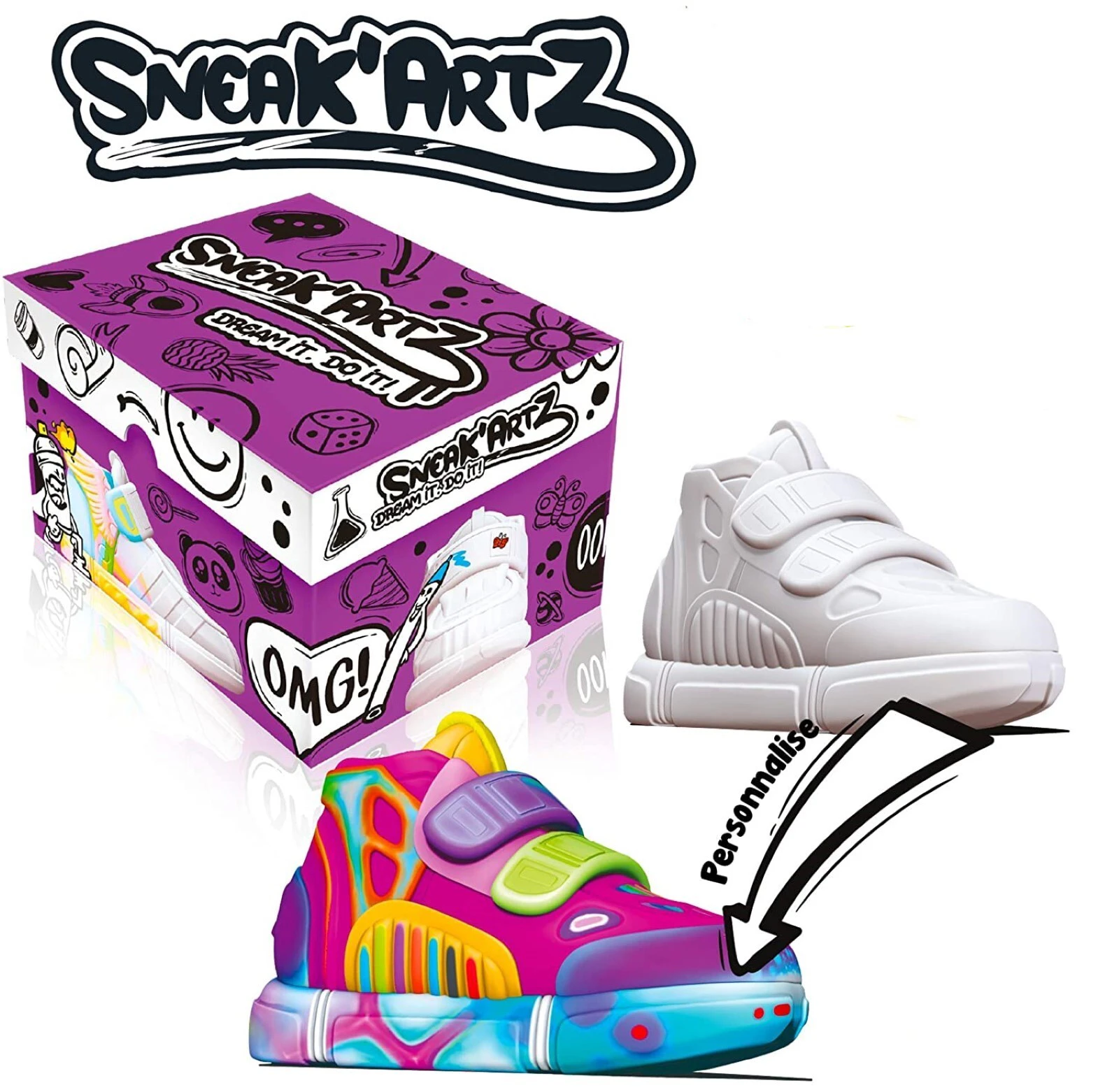 SneakArtz Shoe Box  Mini Sneaker Art Craft Activity