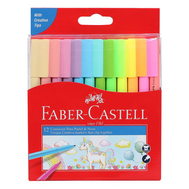 Faber Castell Connector Pens Pastel & Neon