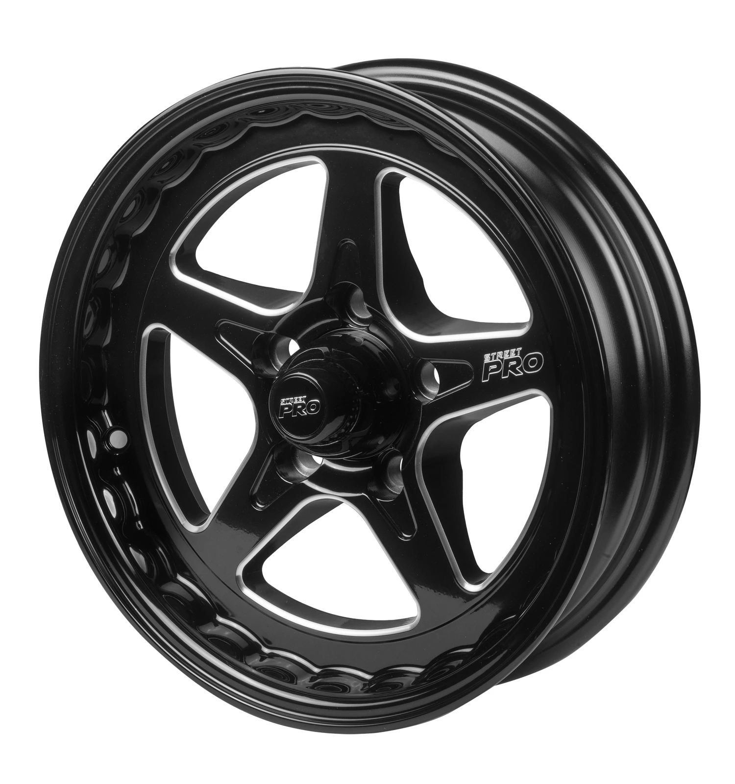 Street Pro Street Pro ll Convo Pro Wheel Black 15x4' For Holden Chevrolet Bolt C