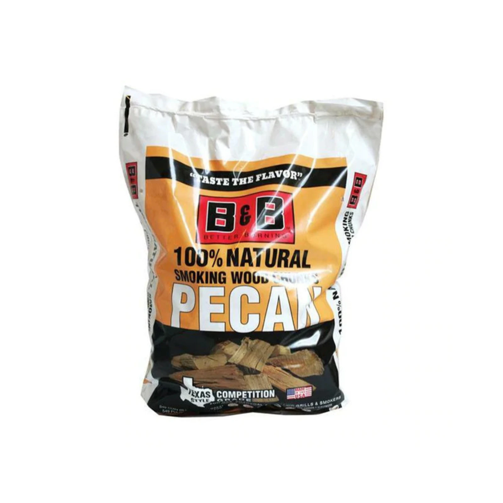 B&B Pecan Smoking Wood Chunks (549cu.in/3.1kg) - C00131-B