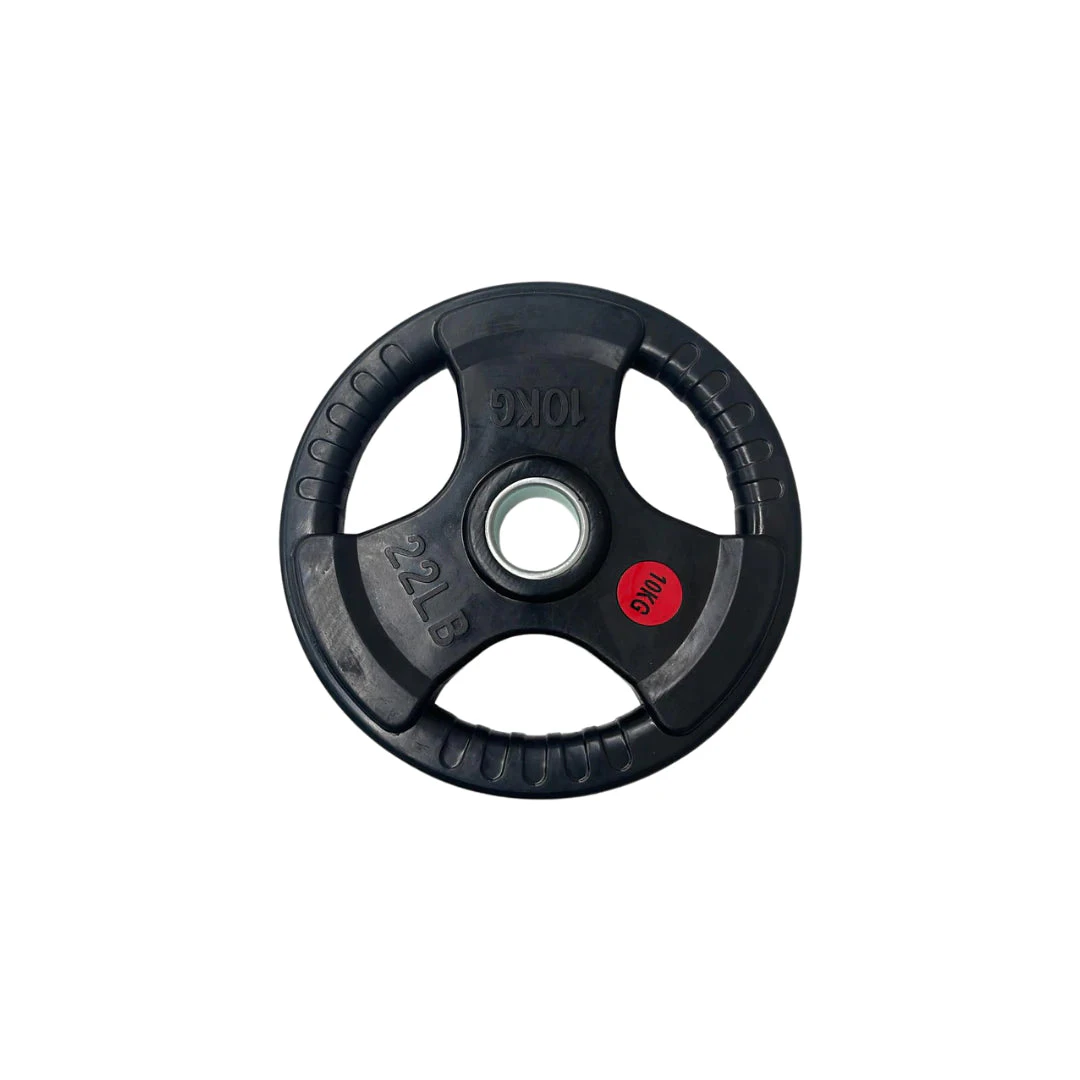 Standard 29mm Rubber Coated Tri Grip Plate | 2.5kg