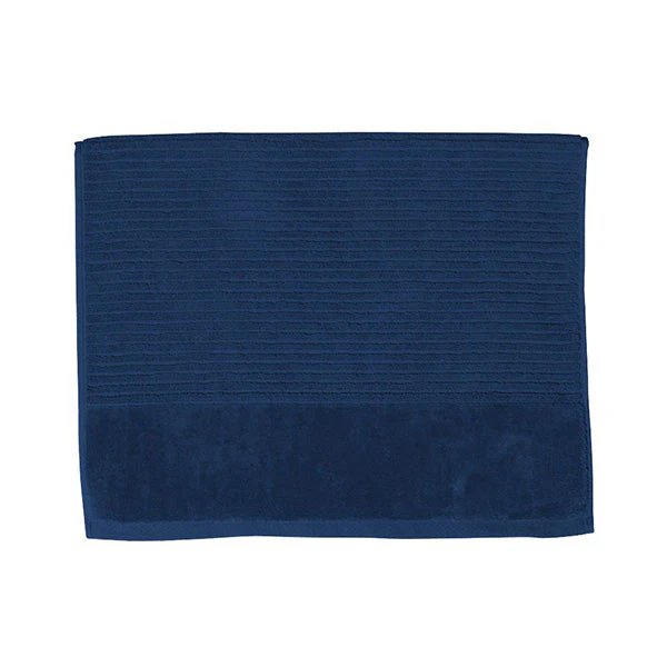 Royal Excellency Bath Mats Sheared Border - Navy