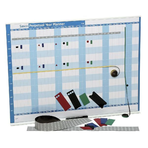 Sasco Perpetual Year Planner & Kit 630x855mm 136295