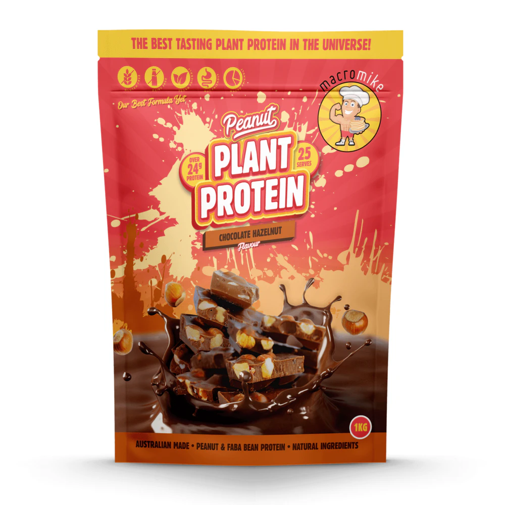 Chocolate Hazelnut Peanut Plant Protein 1kg