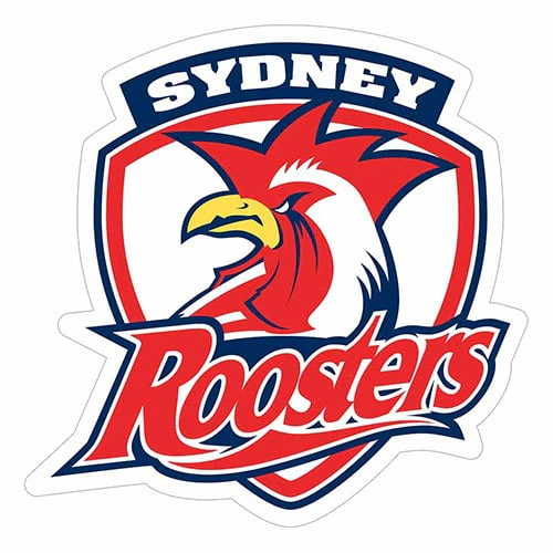 Sydney Roosters NRL Logo Sticker Car School Books