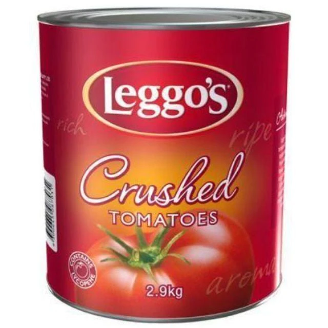 3 x Leggo's Tomatoes Crushed 2.9Kg Leggos Tomato