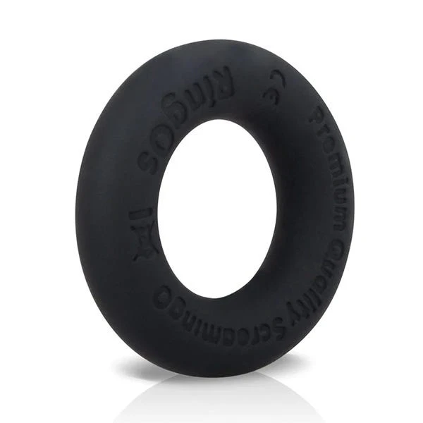 Screaming O RingO Ritz Liquid Silicone Penis Ring - Black