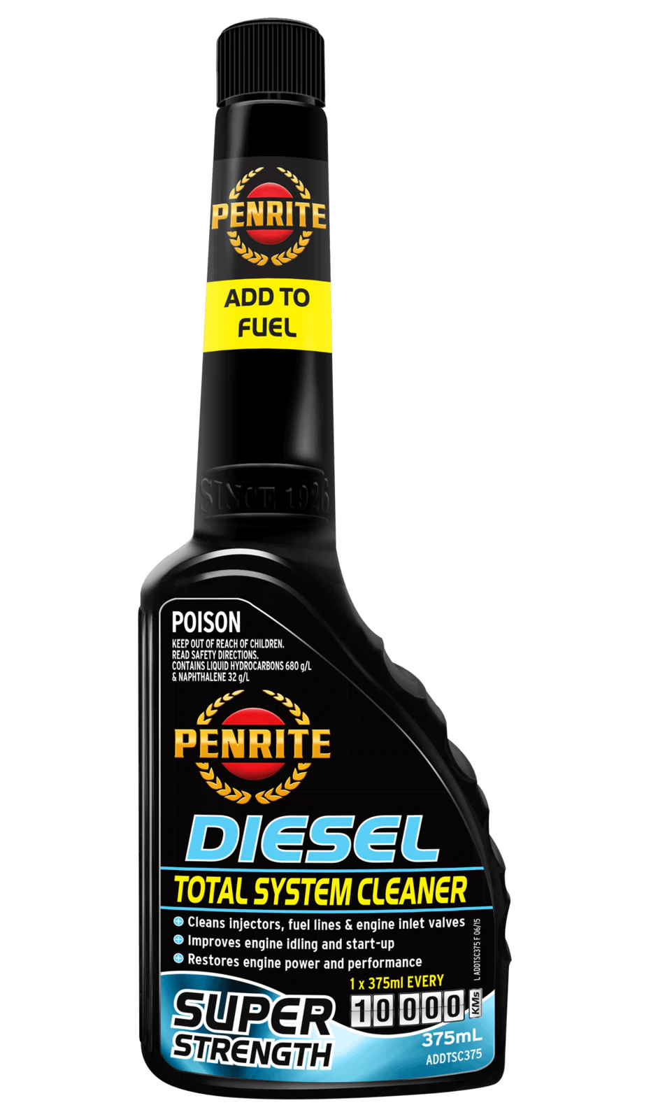 Penrite Diesel Total System Cleaner  375ml  ADDTSC375