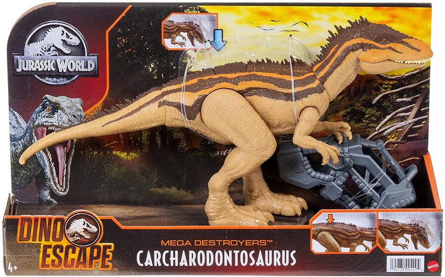 Jurassic World Dino Escape Mega Destroyers Carcharodontosaurus