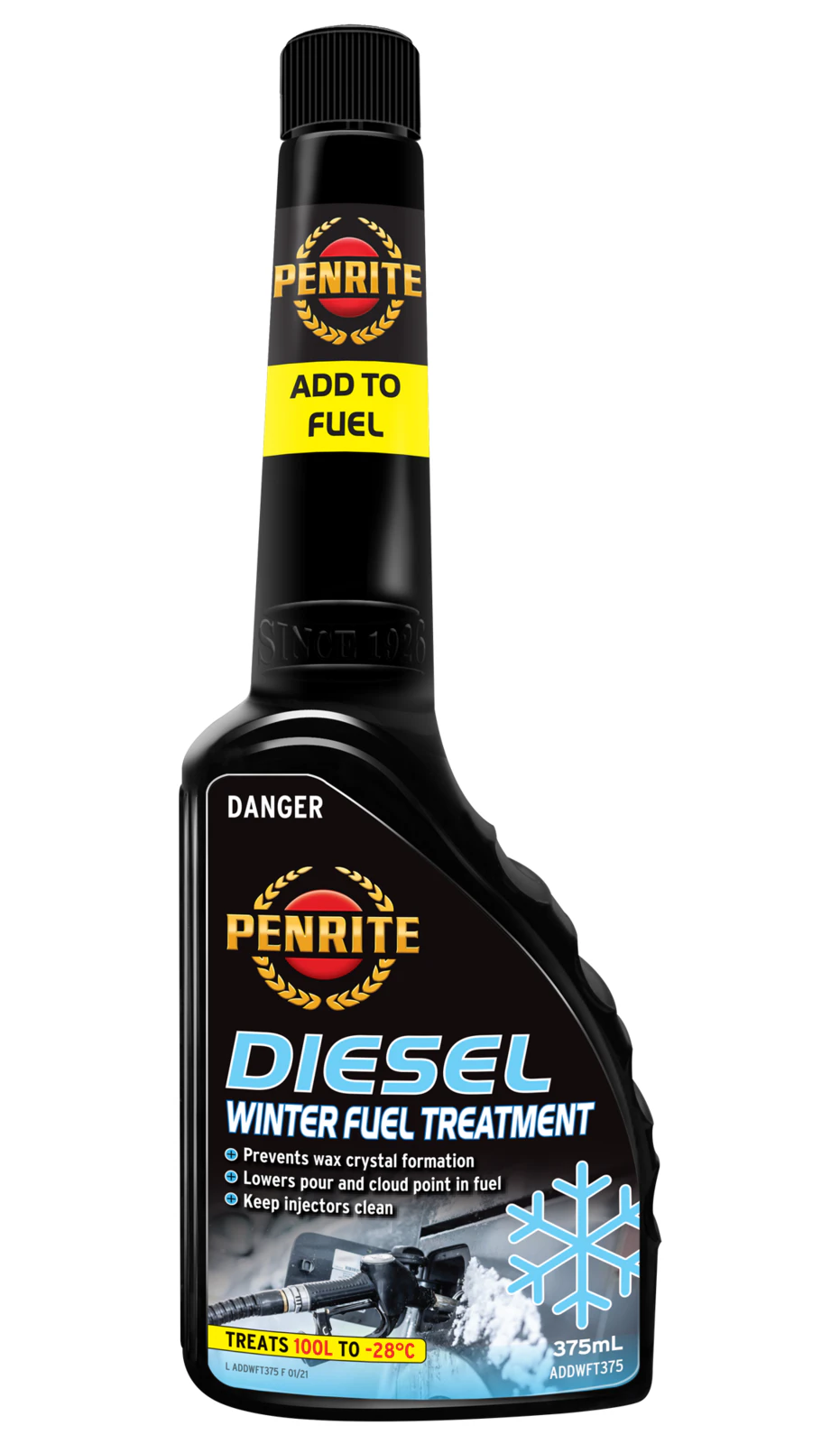 Penrite Diesel Winter Fuel Treatment  375ml  ADDWFT375