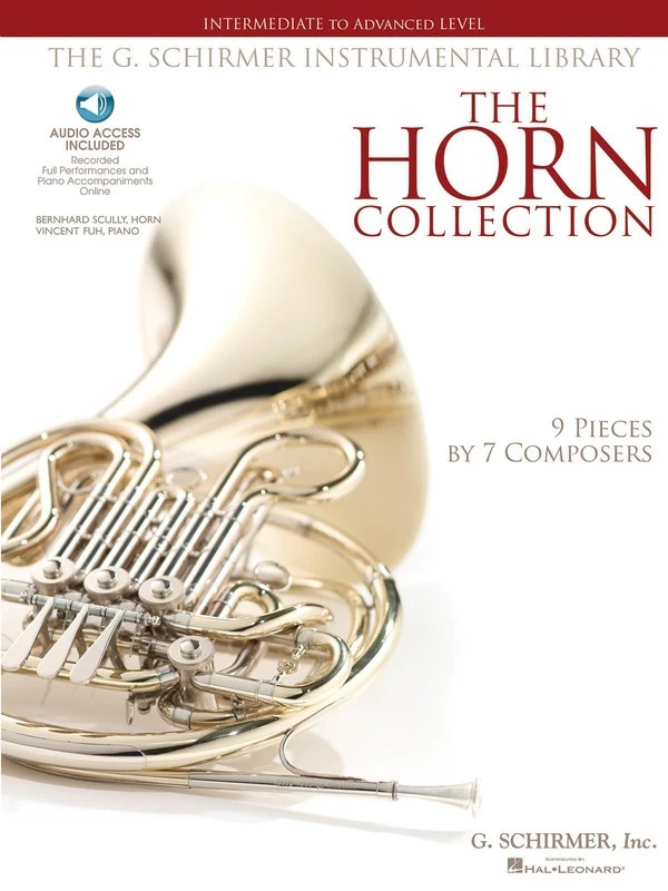 Schirmer - The Horn Collection Intermediate To Advanced Book/Online Audio