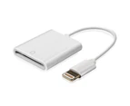 SD Card Reader Lightning Adapter for iPhone-White