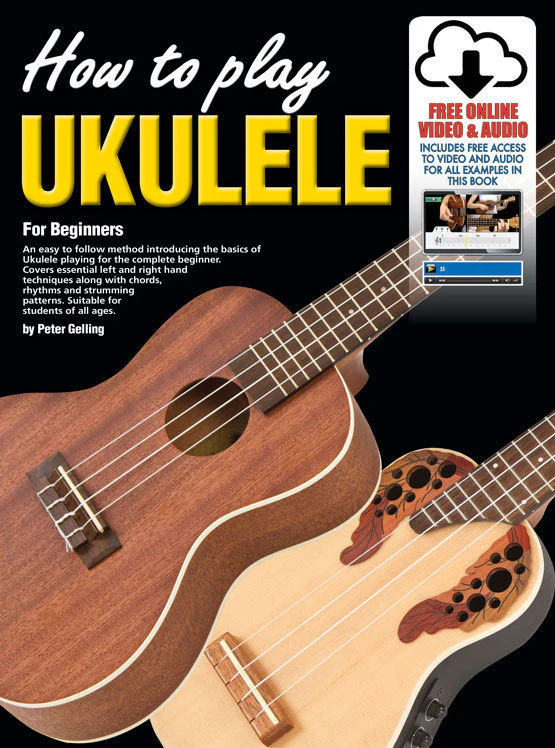 Progressive How To Play Ukulele Book/Online Video And Audio Book