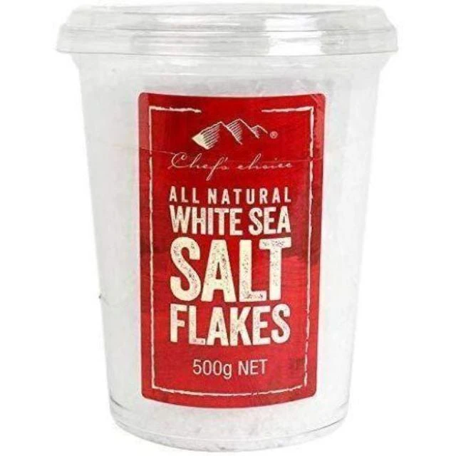 Salt Sea Flakes All Natural White 500G