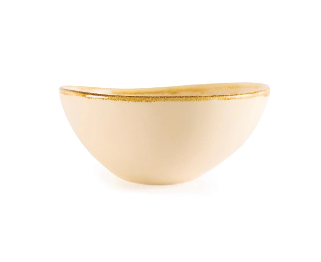 Olympia Kiln Bowl Sandstone Natural Design And Handmade Feel - 215Mm