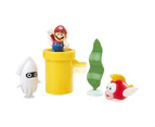 Nintendo Super Mario Underwater 2.5 Inch Diorama Playset