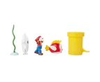 Nintendo Super Mario Underwater 2.5 Inch Diorama Playset