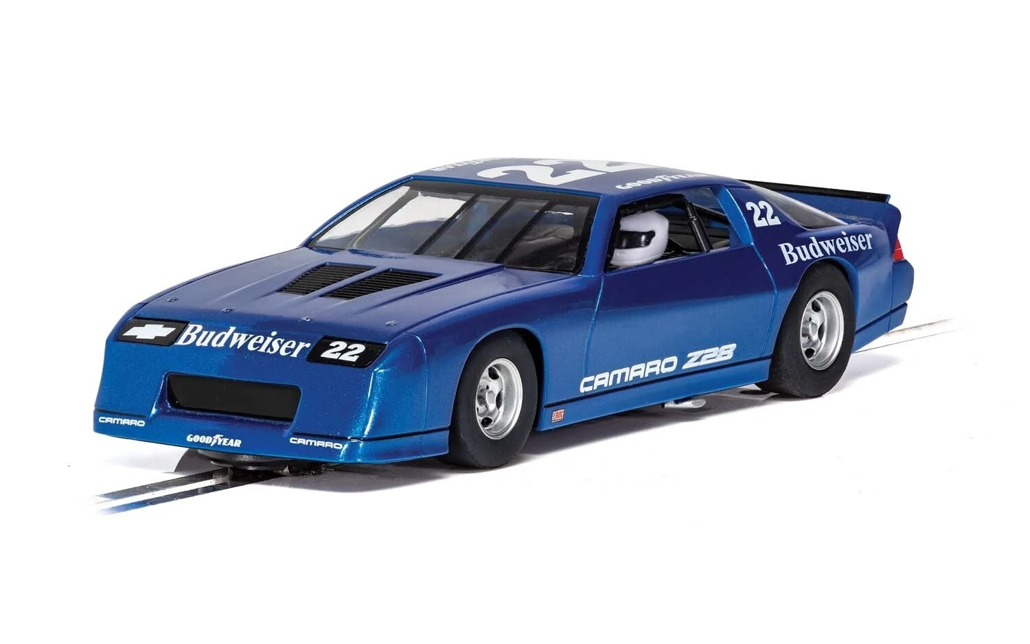 SCALEXTRICTRIC CHEVROLET CAMARO IROC-Z - BLUE - 57-C4145