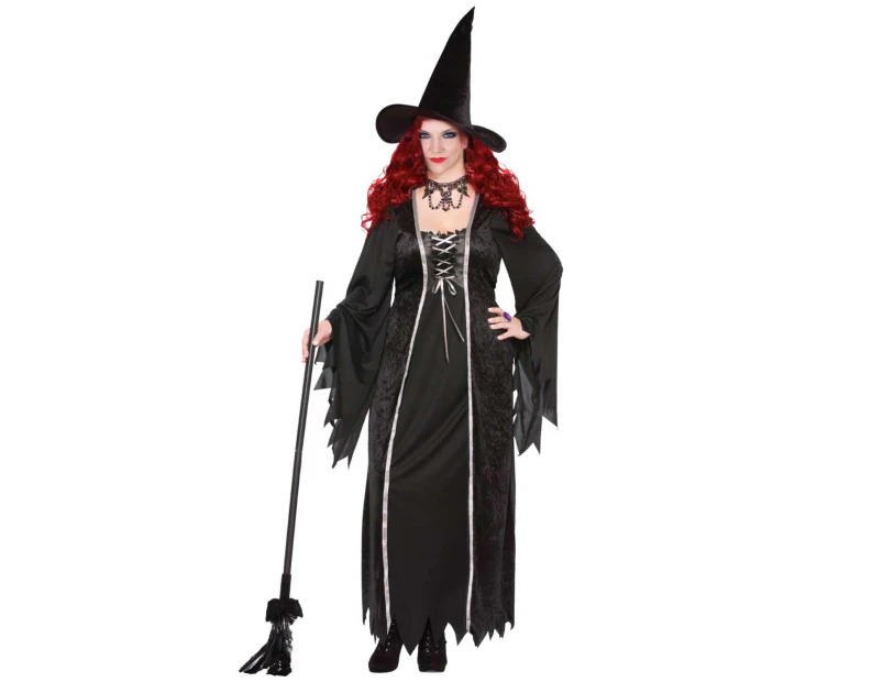 Dark Witch Halloween Costume - Adult Plus