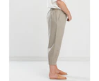 Advocado Plus - Tuck Hem Crop Women's Pants - Fawn