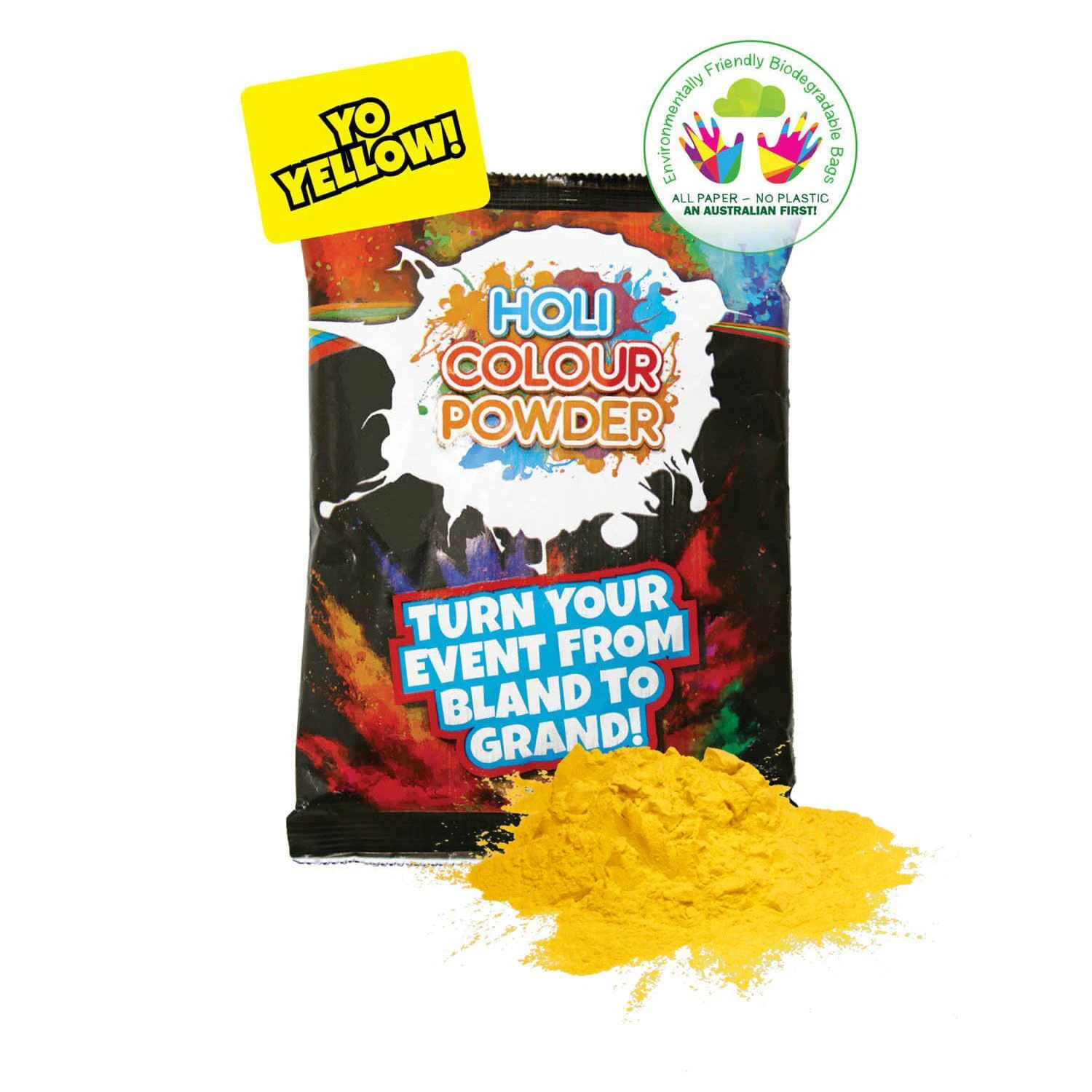 Holi Colour Powder Yellow