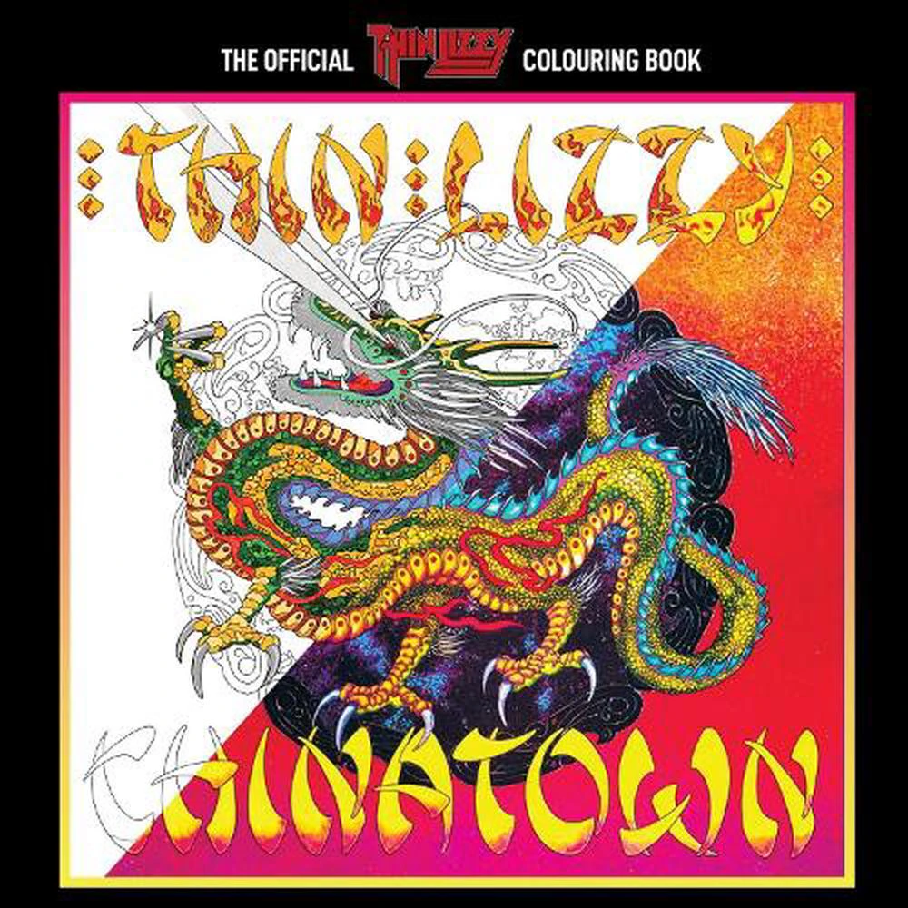 The Official Thin Lizzy Colouring Book