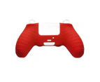 Game Controllers Silicone Protective Case For Sony Playstation 5 Ps5 Dual Sense Controller Red - Red