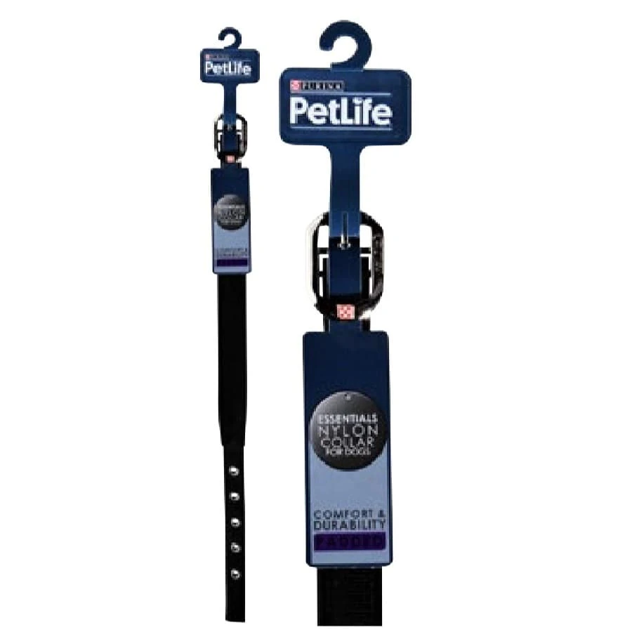 Petlife Padded Collar Black