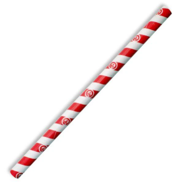 2500 Straws Paper Bio  Red