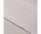 Luxury Cotton 1500TC 3/4 pieces Sheet Set Fitted, Flat Sheet & 1 Pillowcase - Iris Pink