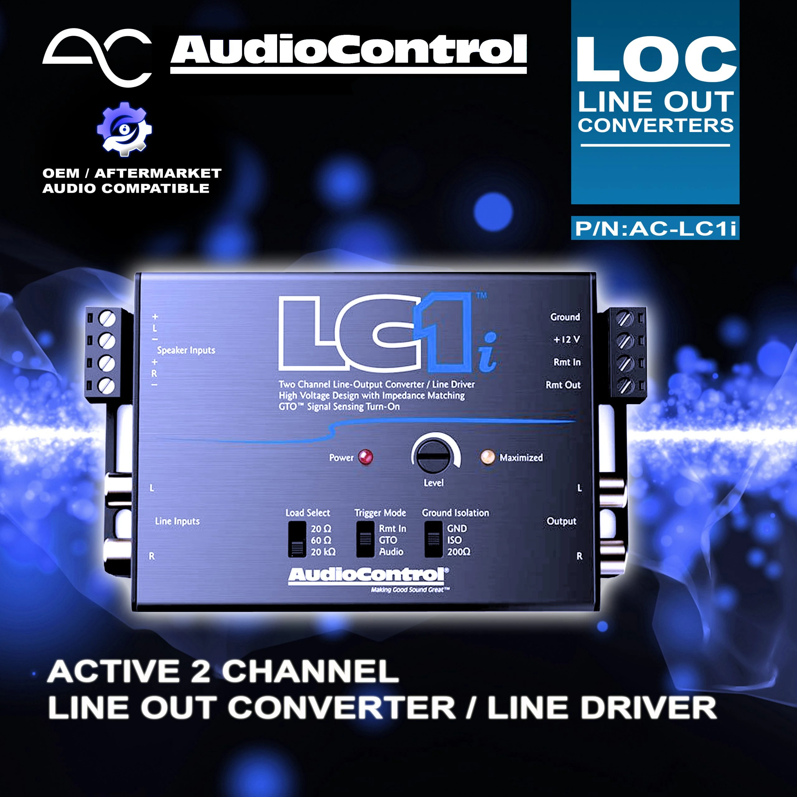 AudioControl LC1i Active Line Out Converter