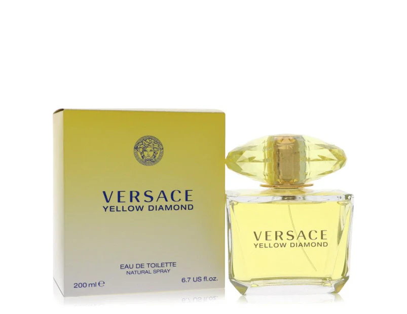 Versace Yellow Diamond by Versace Eau De Toilette Spray 6.7 oz for Women