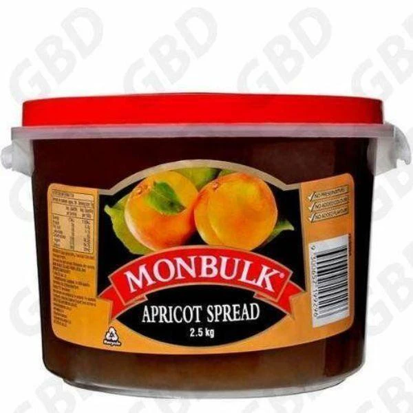 3 X Kraft Jam Apricot 2.5Kg