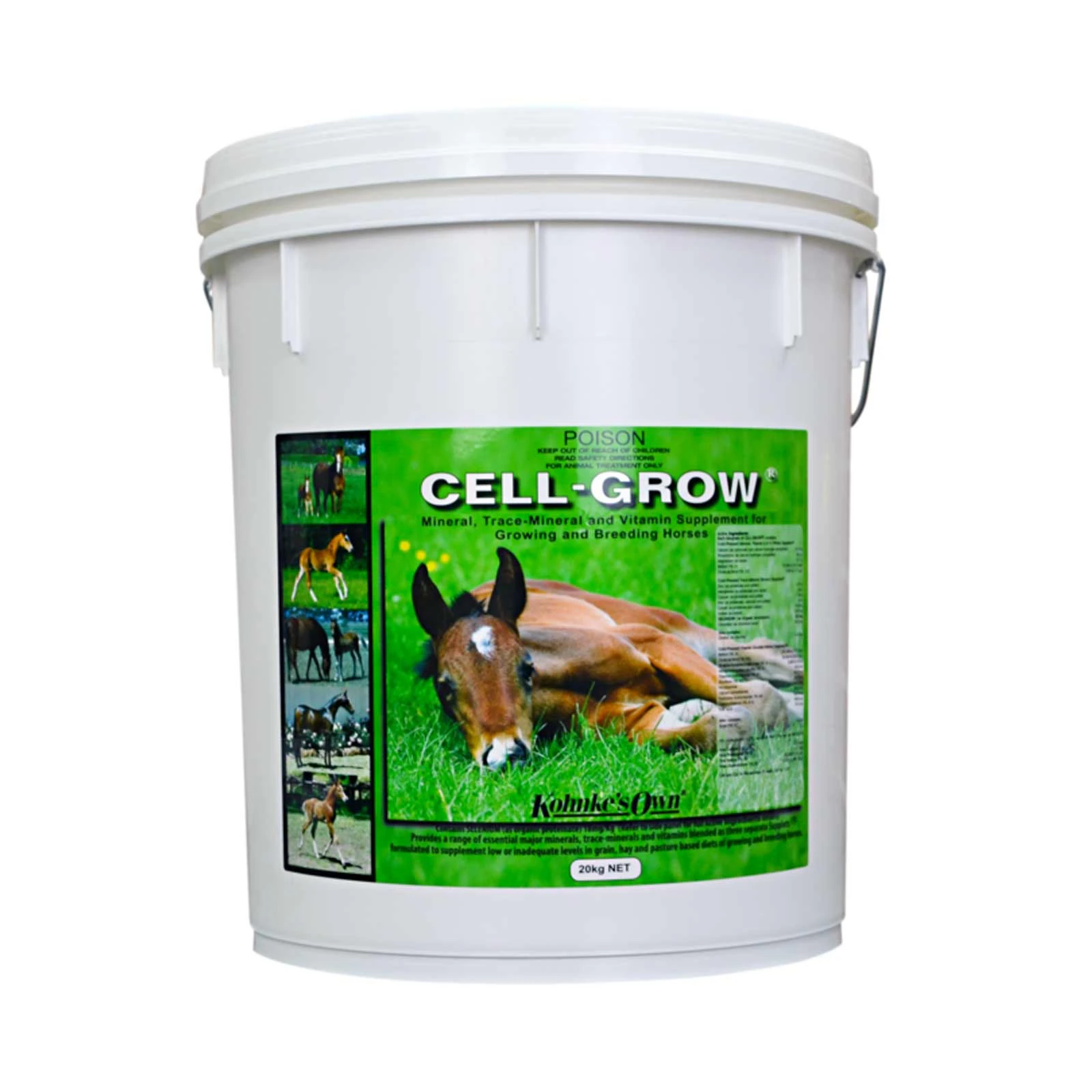 Kohnkes Own Cell Grow Horse Trace-Mineral & Vitamin Supplement 20kg