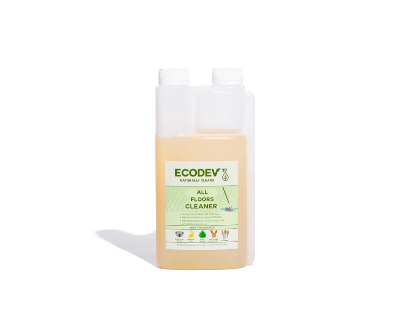 Ecodev All Floors Cleaner 1 Litre Twin