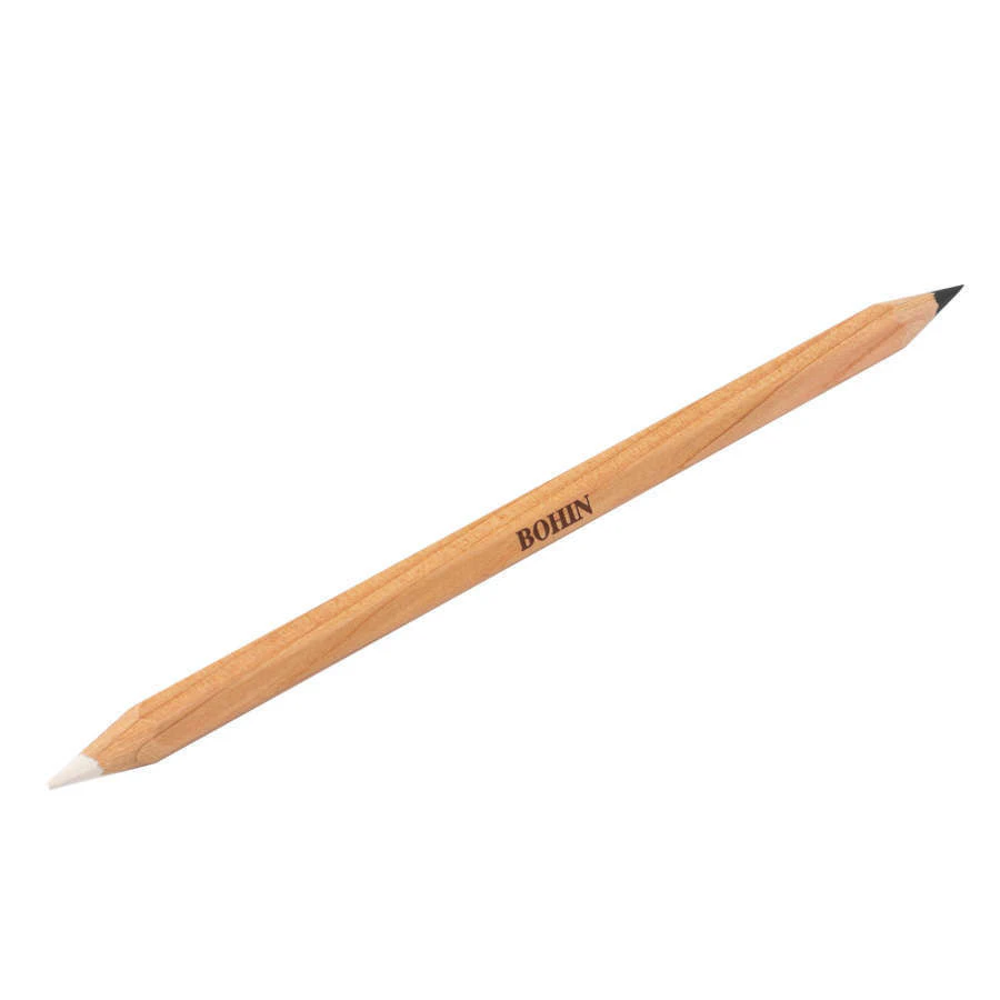 Bohin Chalk Pencil - White- Black