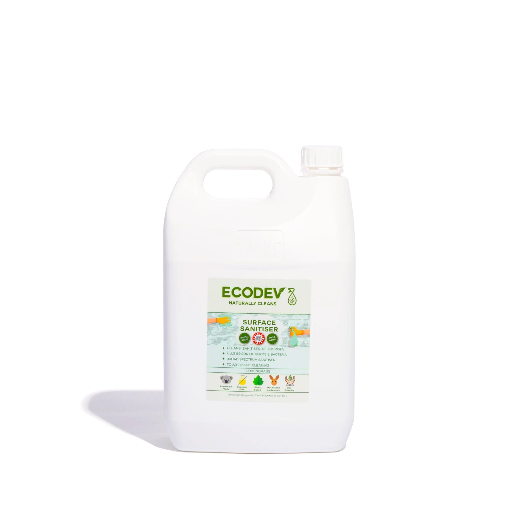 Ecodev Surface Sanitiser 5 Litres