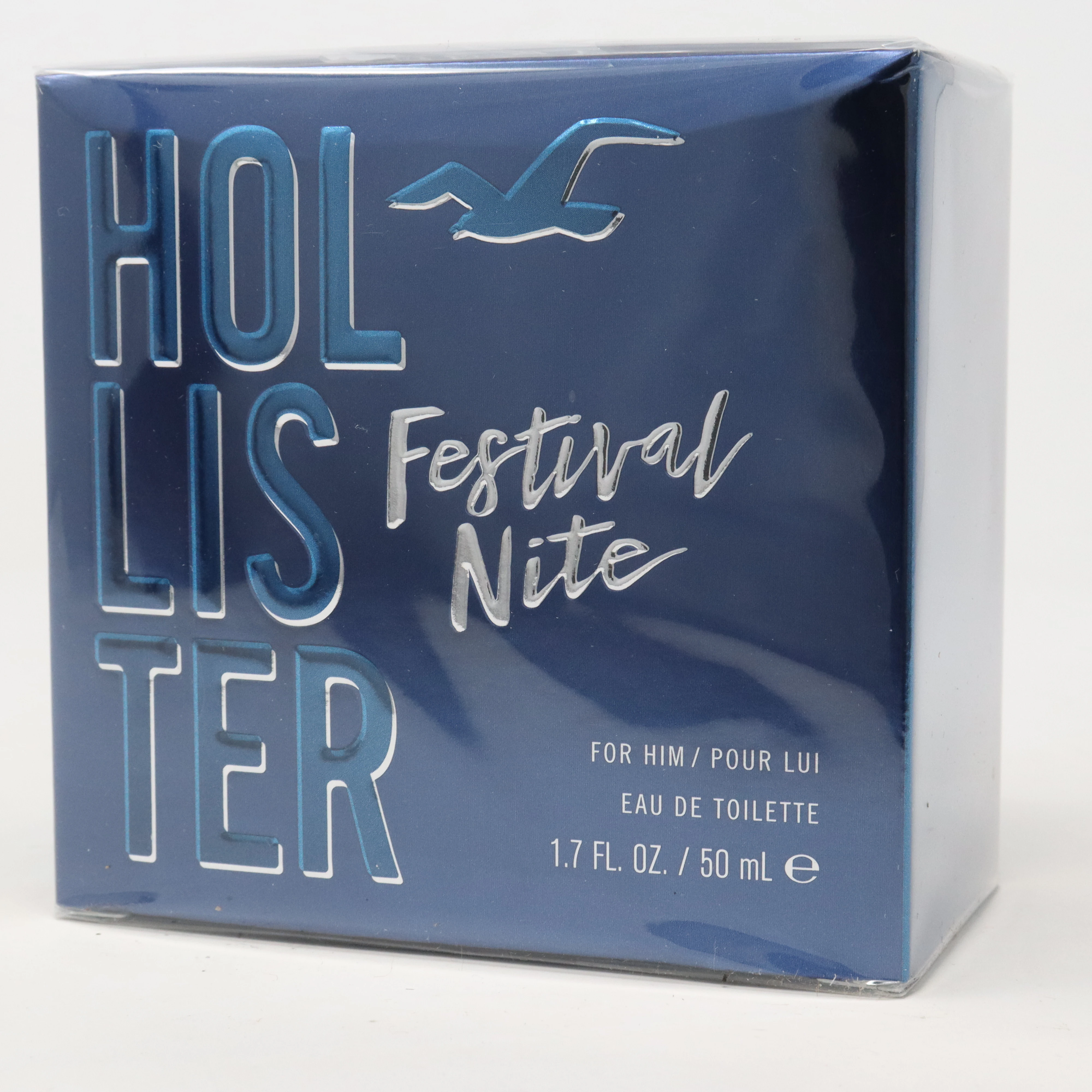 Festival Nite by Hollister Eau De Toilette For Him 1.7oz/50ml Spray New With Box