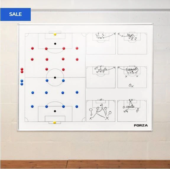 FORZA WALL MOUNTED COACHING BOARD - 150CM X 120CM [5FT X 4FT]