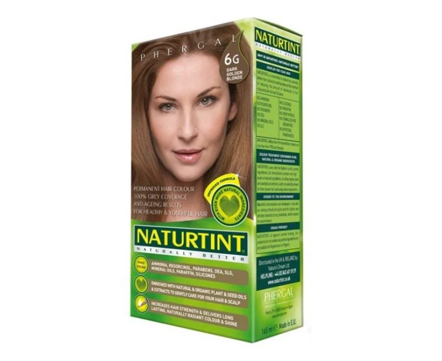 Naturtint-Permanent Hair Colour 6G Dark Golden Blonde 165ml (Last Chance)